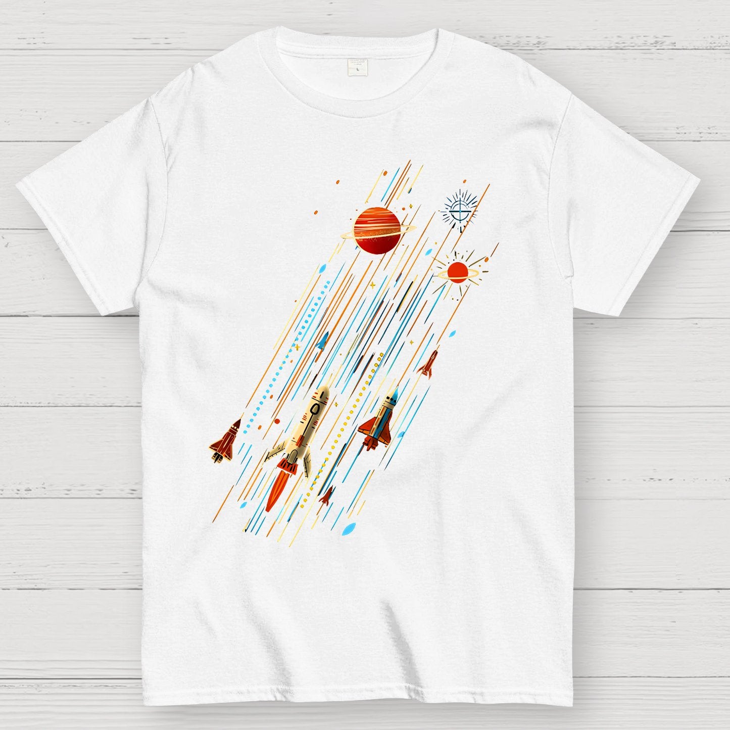Space travel is cool Geek T-Shirt