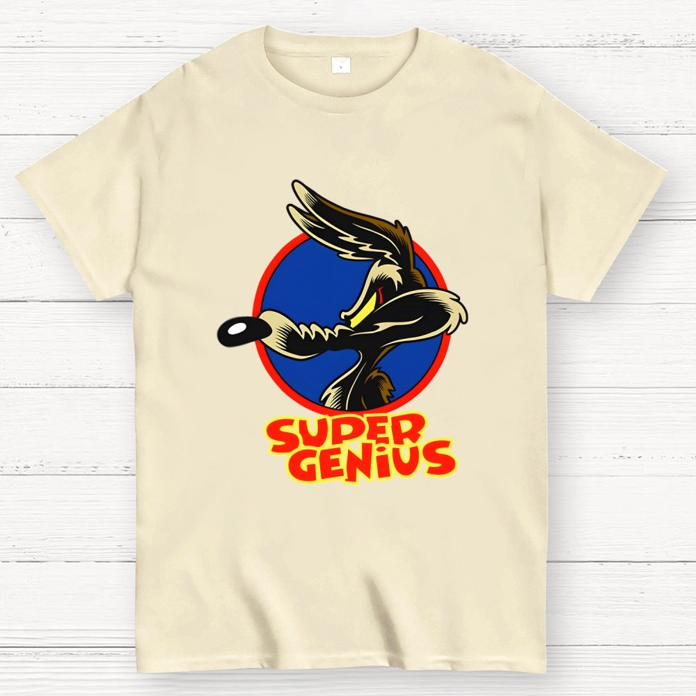 Dick Coyote Super Genius Geek T-Shirt