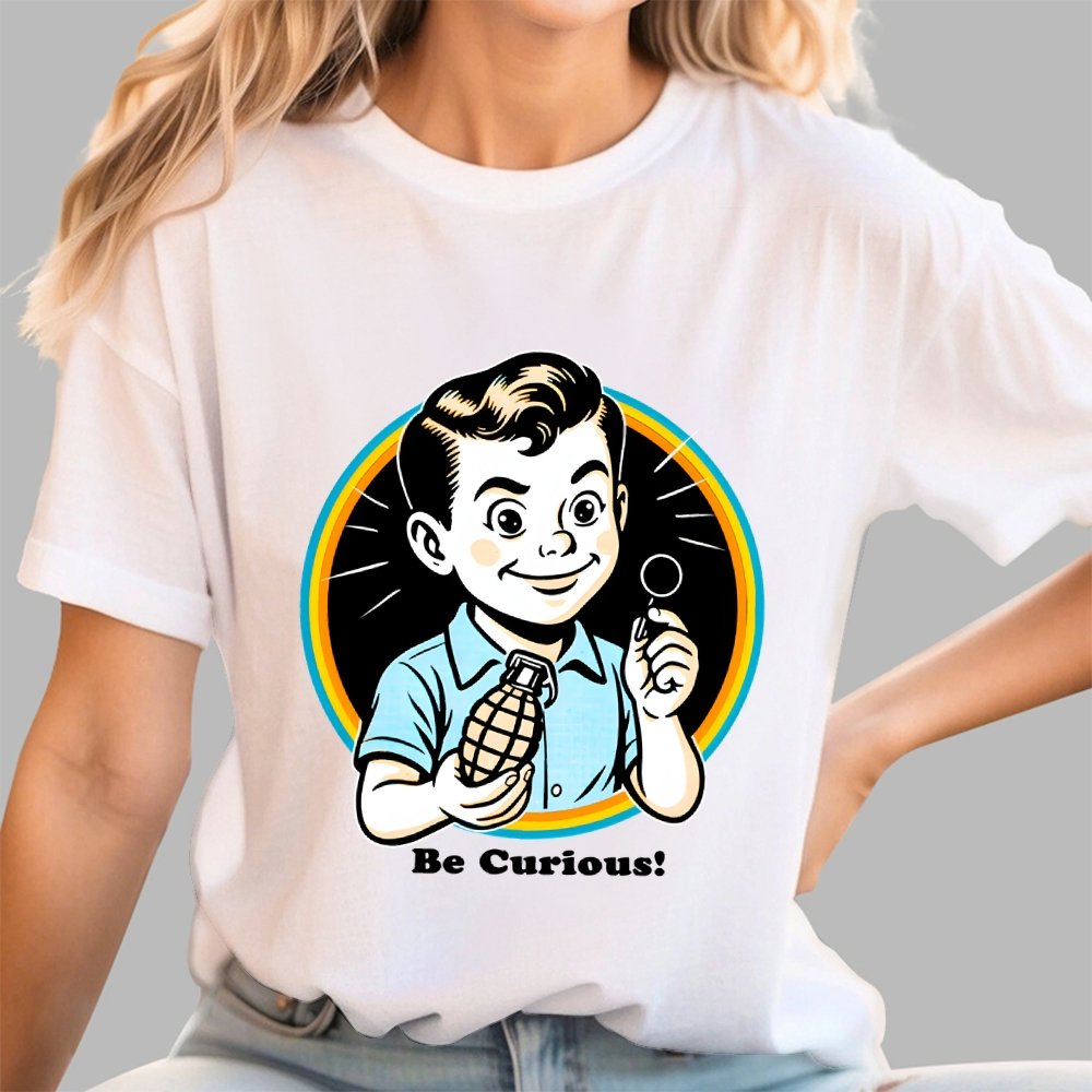 Be Curious! Geek T-Shirt