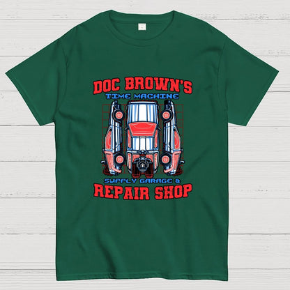 Time Machine Repair Shop Geek T-Shirt
