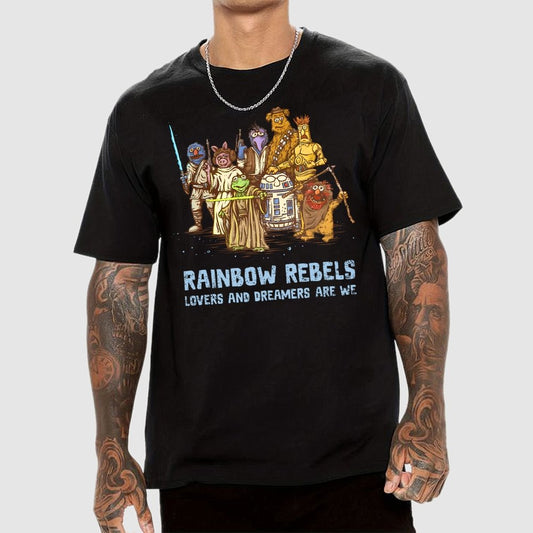 Rainbow Rebels Geek T-Shirt