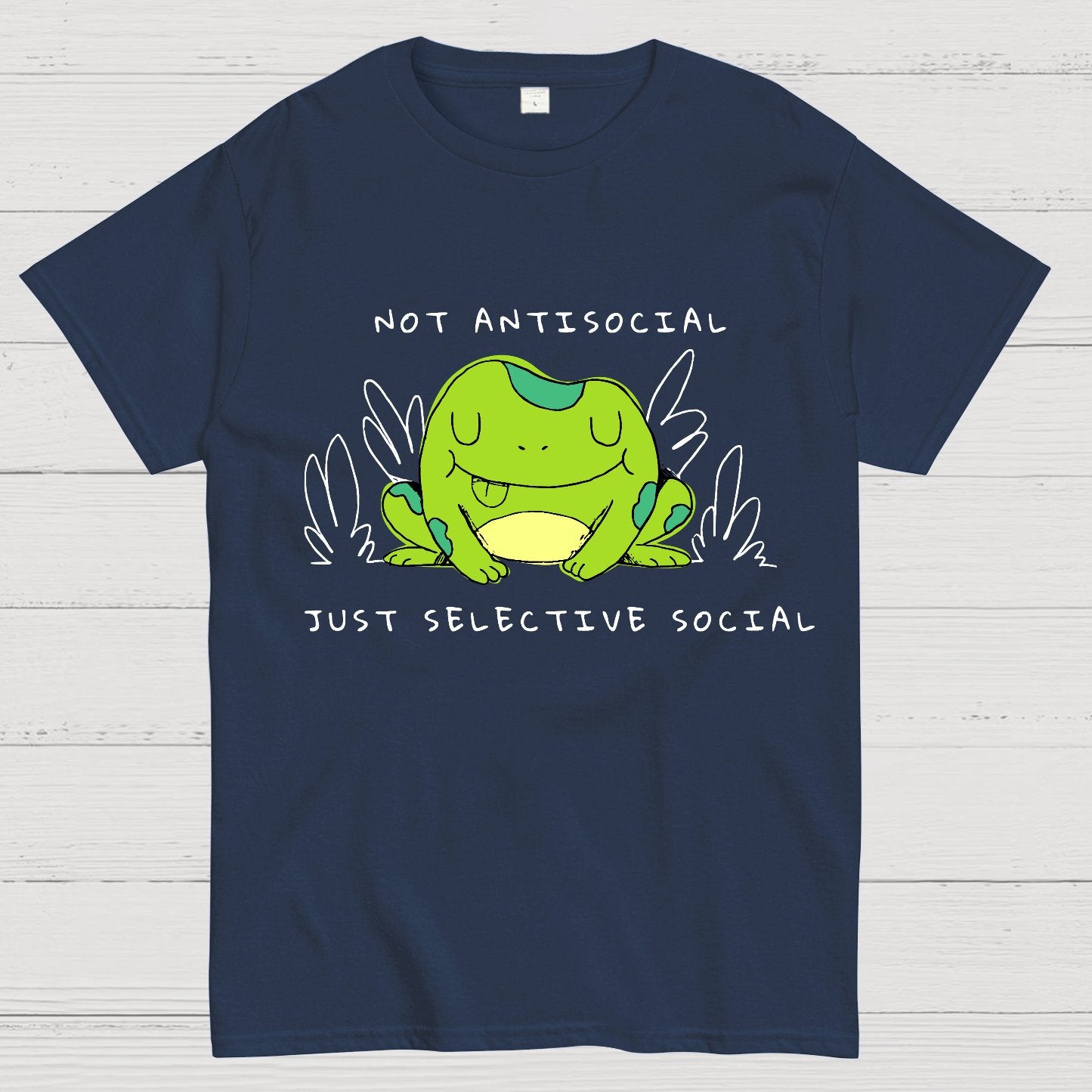 Not antisocial... Just selective social Geek T-Shirt