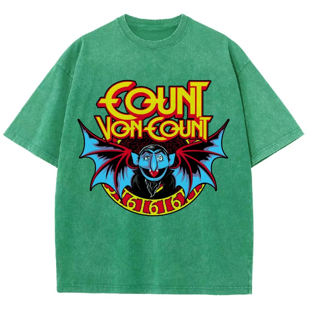 THE COUNT Vintage Distressed T-shirt