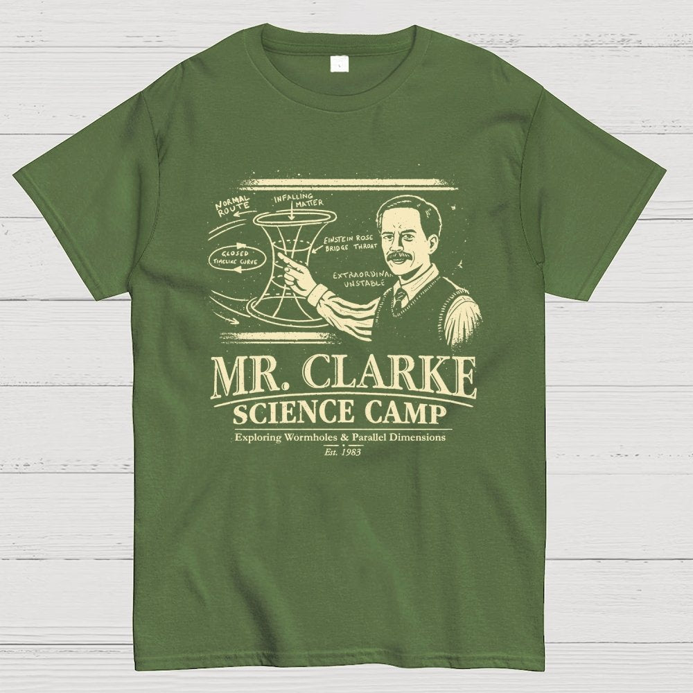 Mr. Clarke – Science Camp Geek T-Shirt