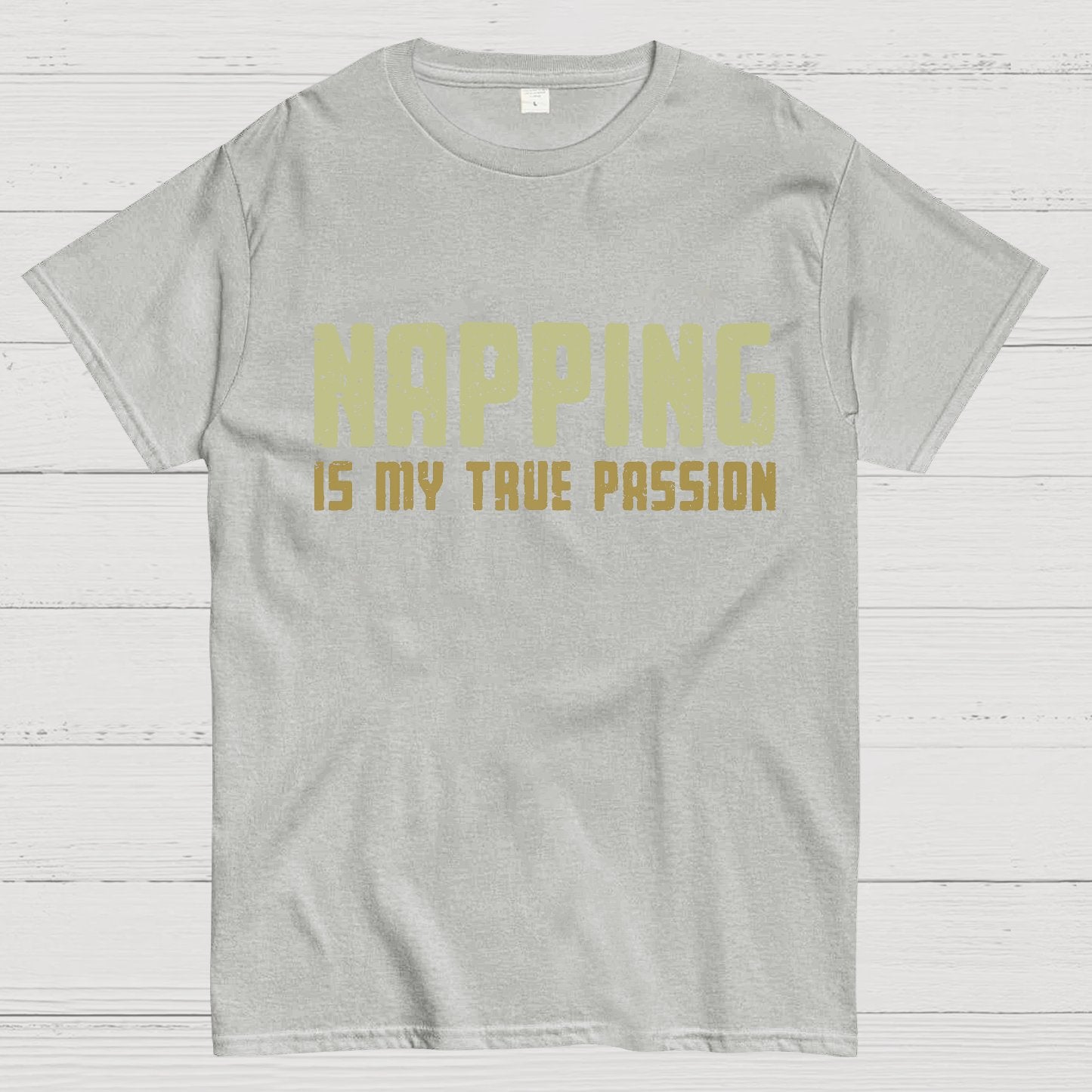 Napping is My Passion Geeky T-Shirt