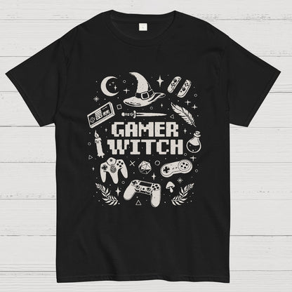Gamer Witch Geeky T-Shirt