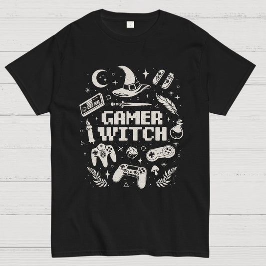 Gamer Witch Geeky T-Shirt