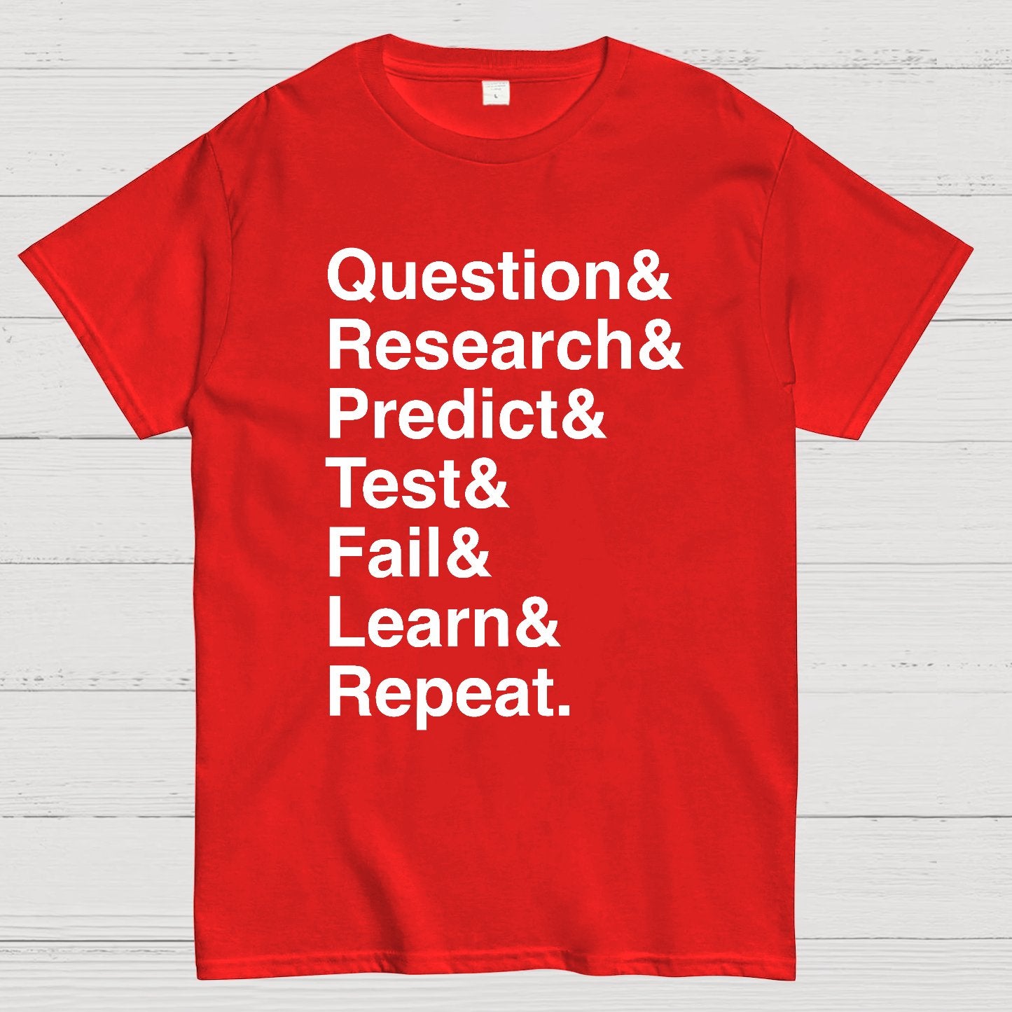 Scientific Method Geek T-Shirt