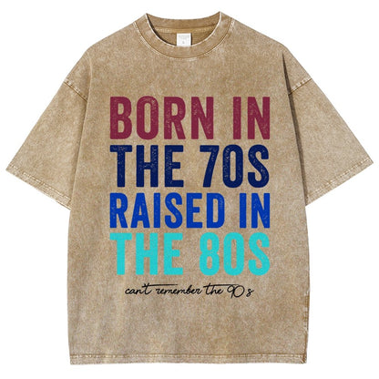 Raised In The 80s Vintage Distressed T-shirt