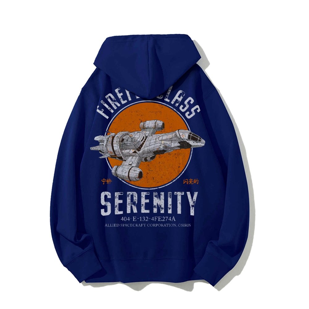 Retro Smugglers Nerdy Printed Back Cotton Hoodie