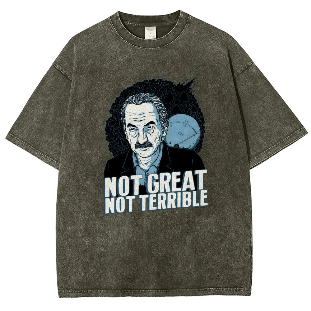 Not Great Not Terrible Vintage Distressed T-shirt