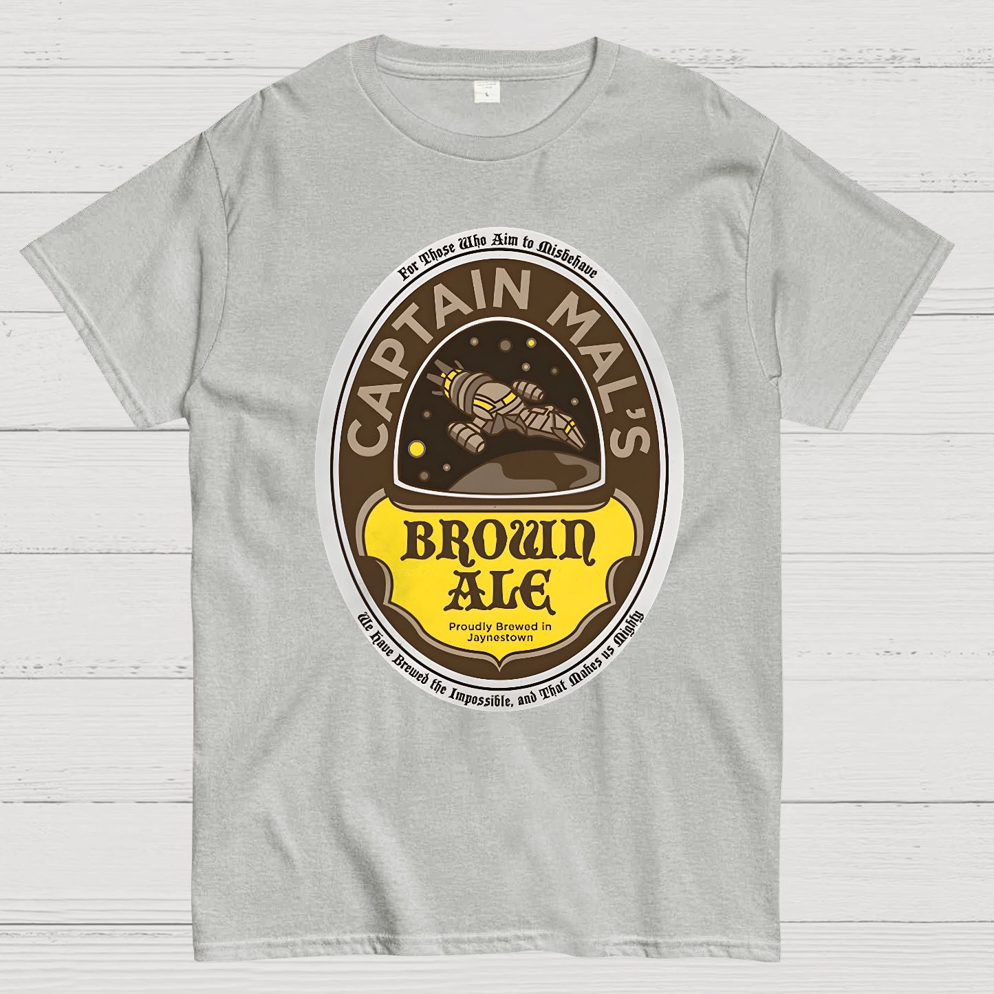 Captain's Brown Ale Geek T-Shirt