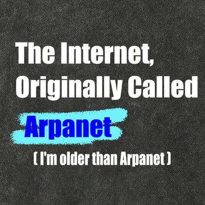 The Internet, Originally Called Arpanet Vintage Distressed T-shirt