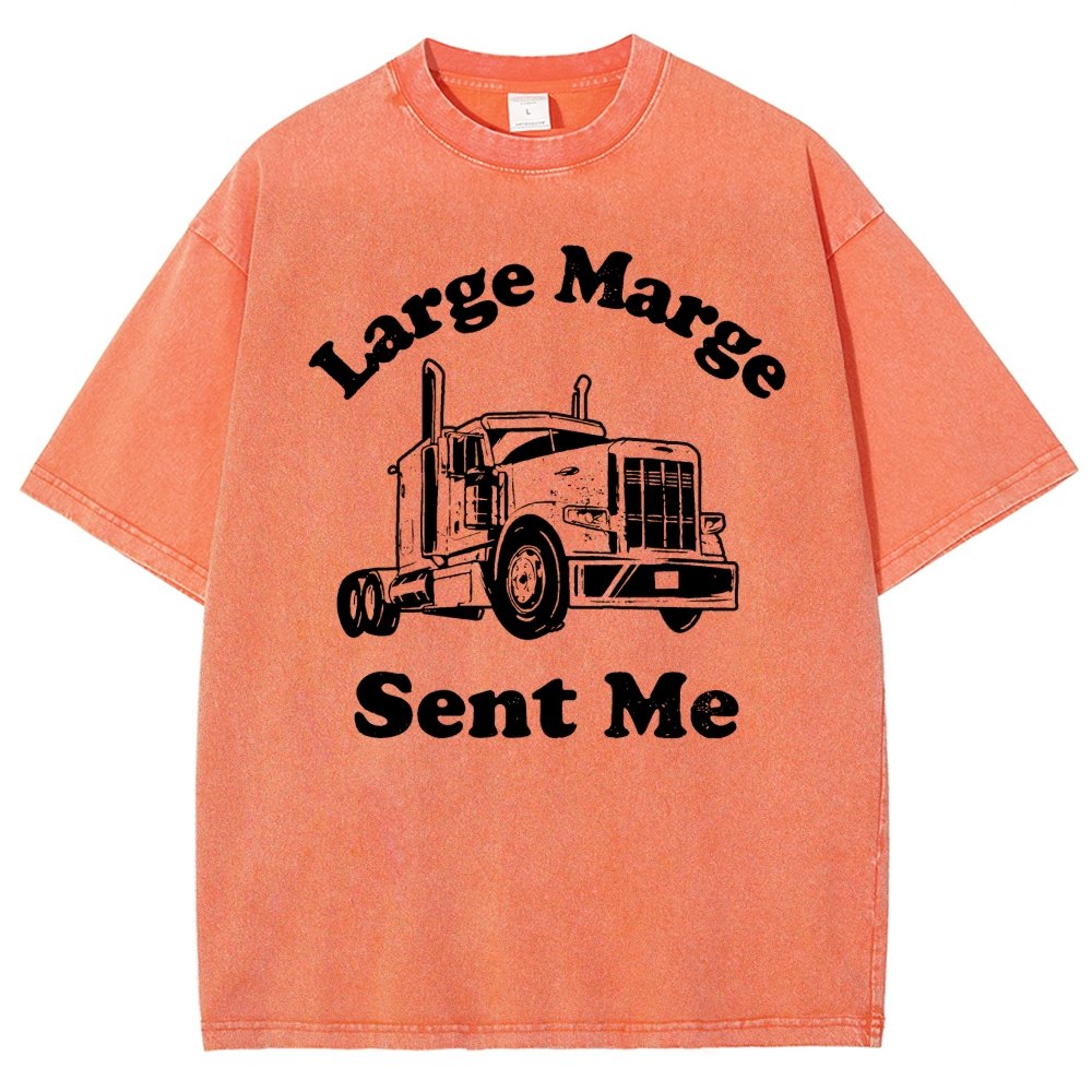 Large Marge Sent Me Vintage Distressed T-shirt