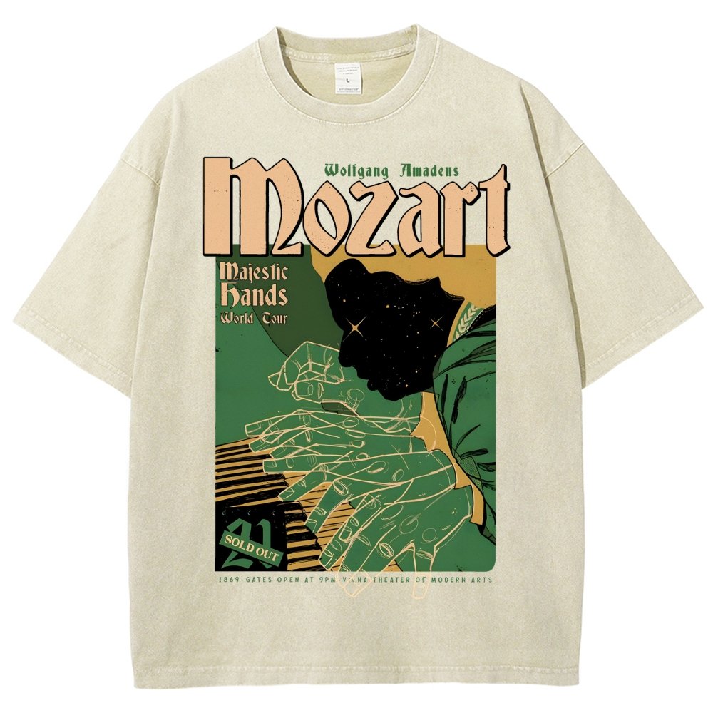 Rock Me Amadeus Vintage Distressed T-shirt