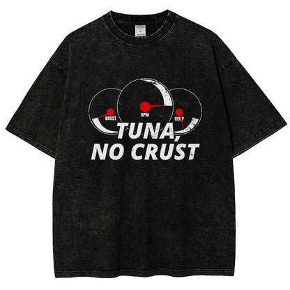 TUNA. NO CRUST Vintage Distressed T-shirt