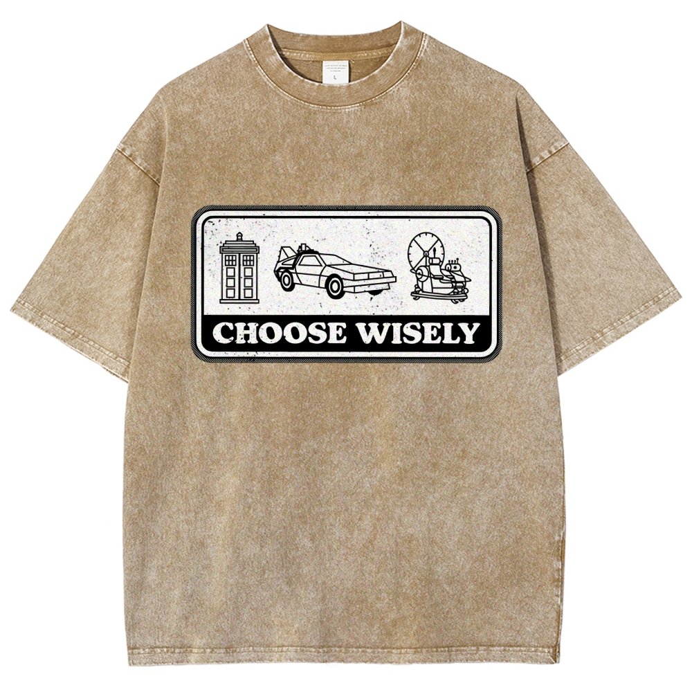 Temporal Dilemma Vintage Distressed T-shirt
