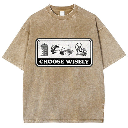 Temporal Dilemma Vintage Distressed T-shirt