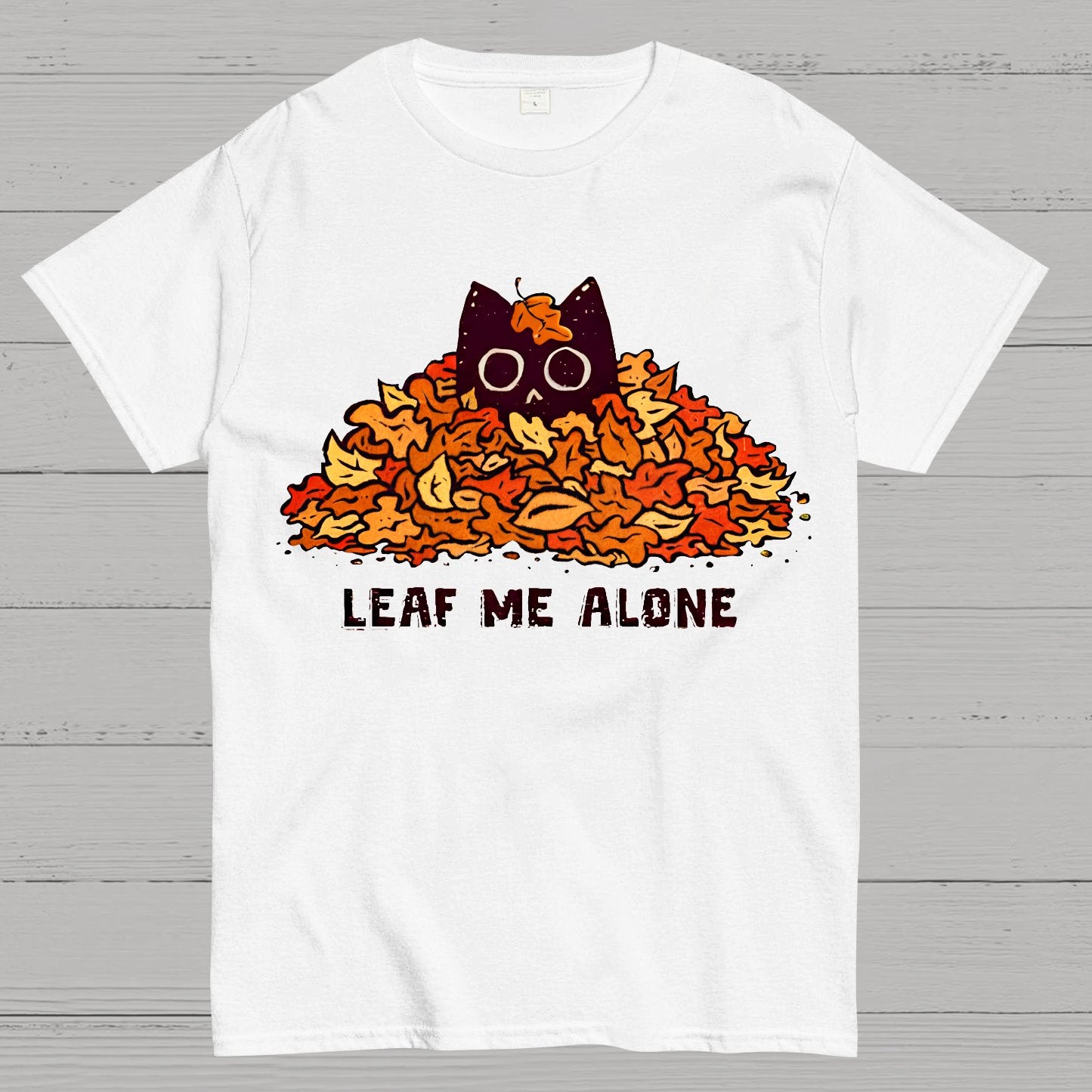 Leaf Me Alone Geek T-Shirt