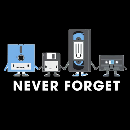 Never Forget Geek Cotton Sweatshirt