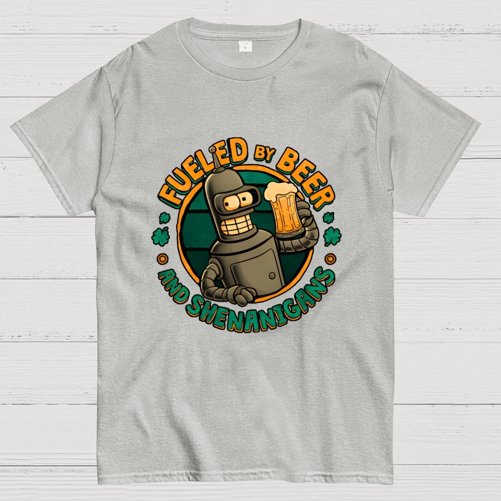 Fueled By Beer Geek T-Shirt