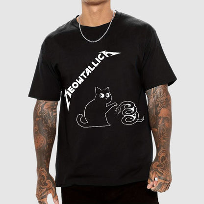 The Black Meow Geek T-Shirt
