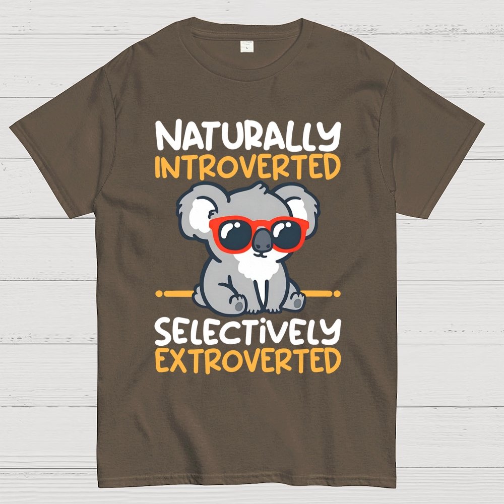 Selectively extrovert Unisex Geek T-Shirt