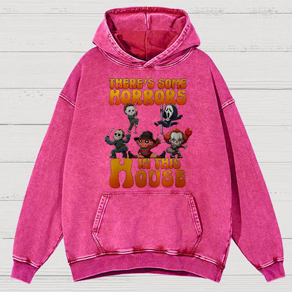Horror Movie Halloween Vintage Distressed Hoodie