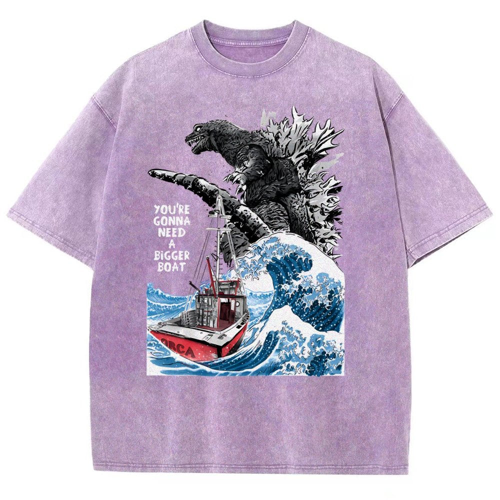 You need a bigger boat Funny Vintage Distressed T-shirt