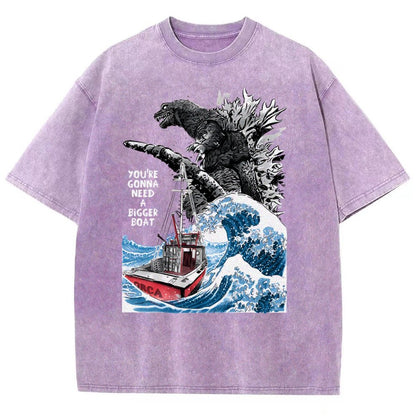 You need a bigger boat Funny Vintage Distressed T-shirt