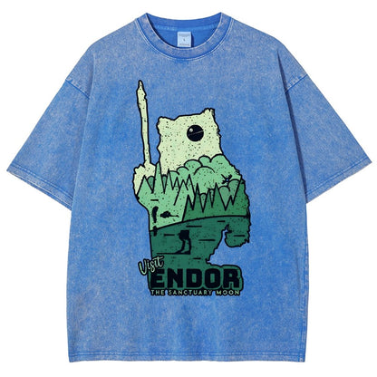 Endoe Vintage Distressed T-shirt