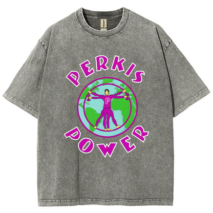 Perkis Power Vintage Distressed T-shirt