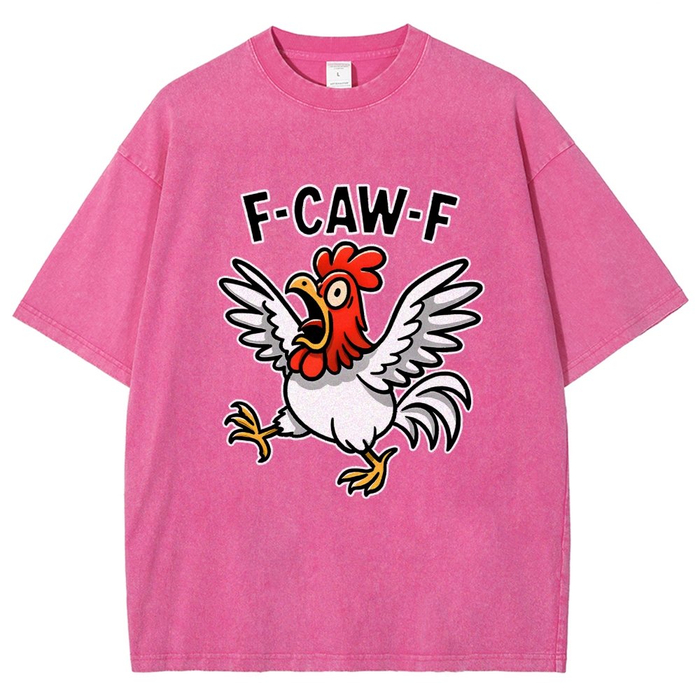 F-Caw-F Vintage Distressed T-shirt