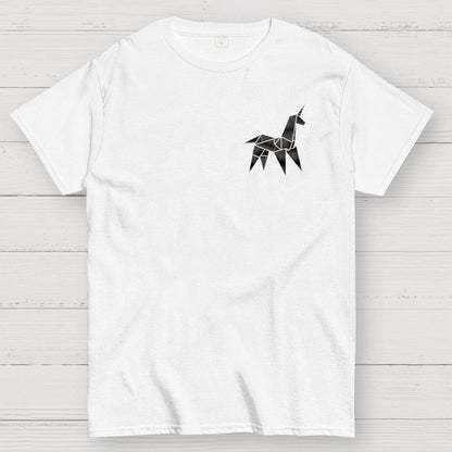 Unicorn It's Too Bad She Won't Live Front And Back Printing Geek T-Shirt