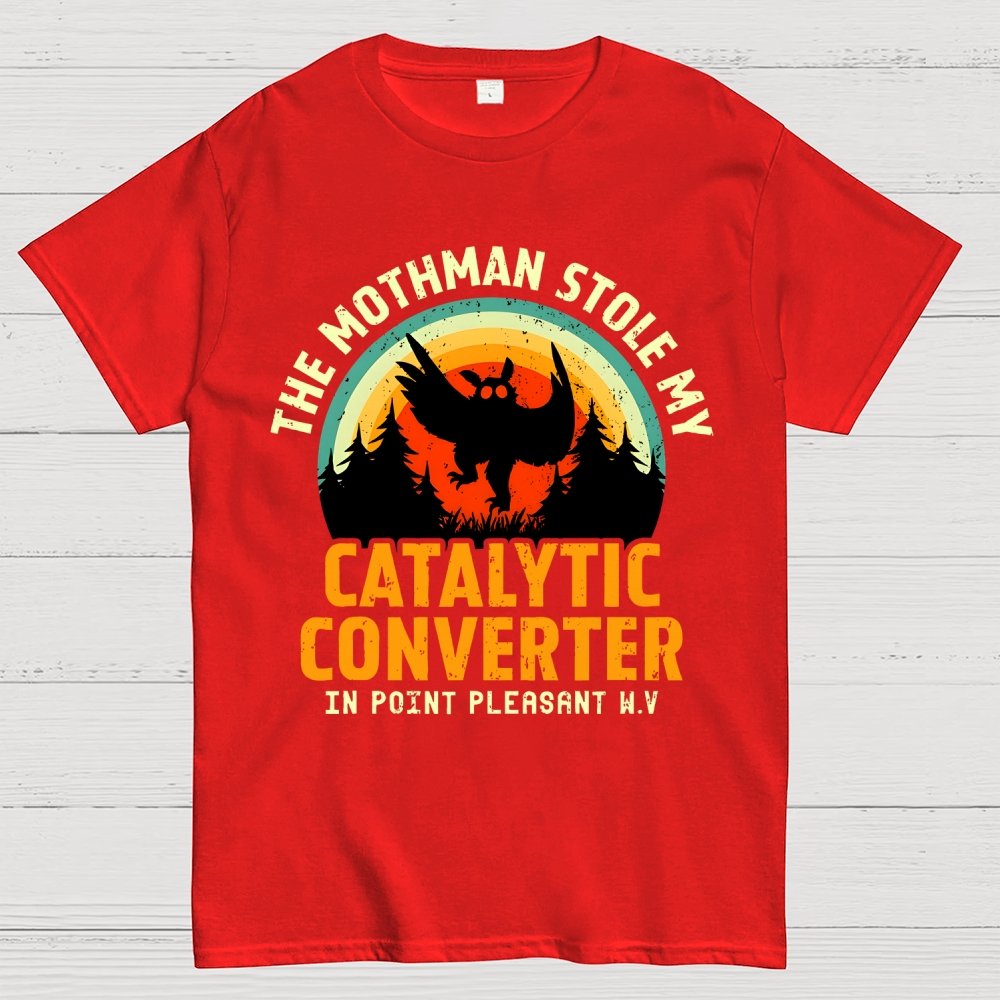 Cryptid Mothman Unisex Geek T-Shirt