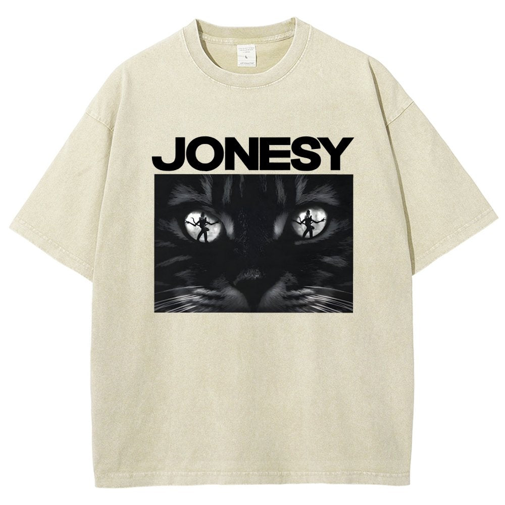 Jonesy The Space Cat Vintage Distressed T-shirt