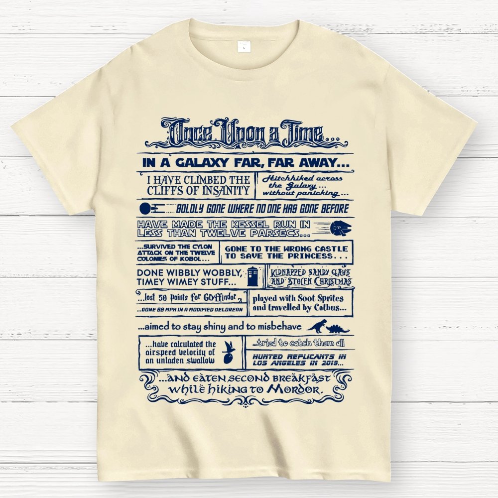 Once Upon A Time Geek T-Shirt