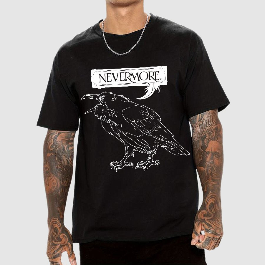 Nevermore Raven Geek T-Shirt