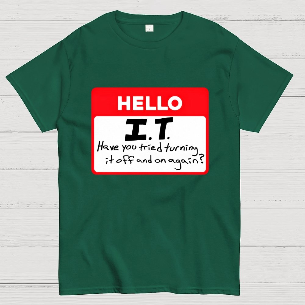 Hello IT Geek T-Shirt