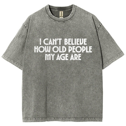Chronically Young Vintage Distressed T-shirt