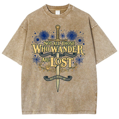 I might be lost Vintage Distressed T-shirt