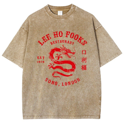 Lee Ho Fook Vintage Distressed T-shirt