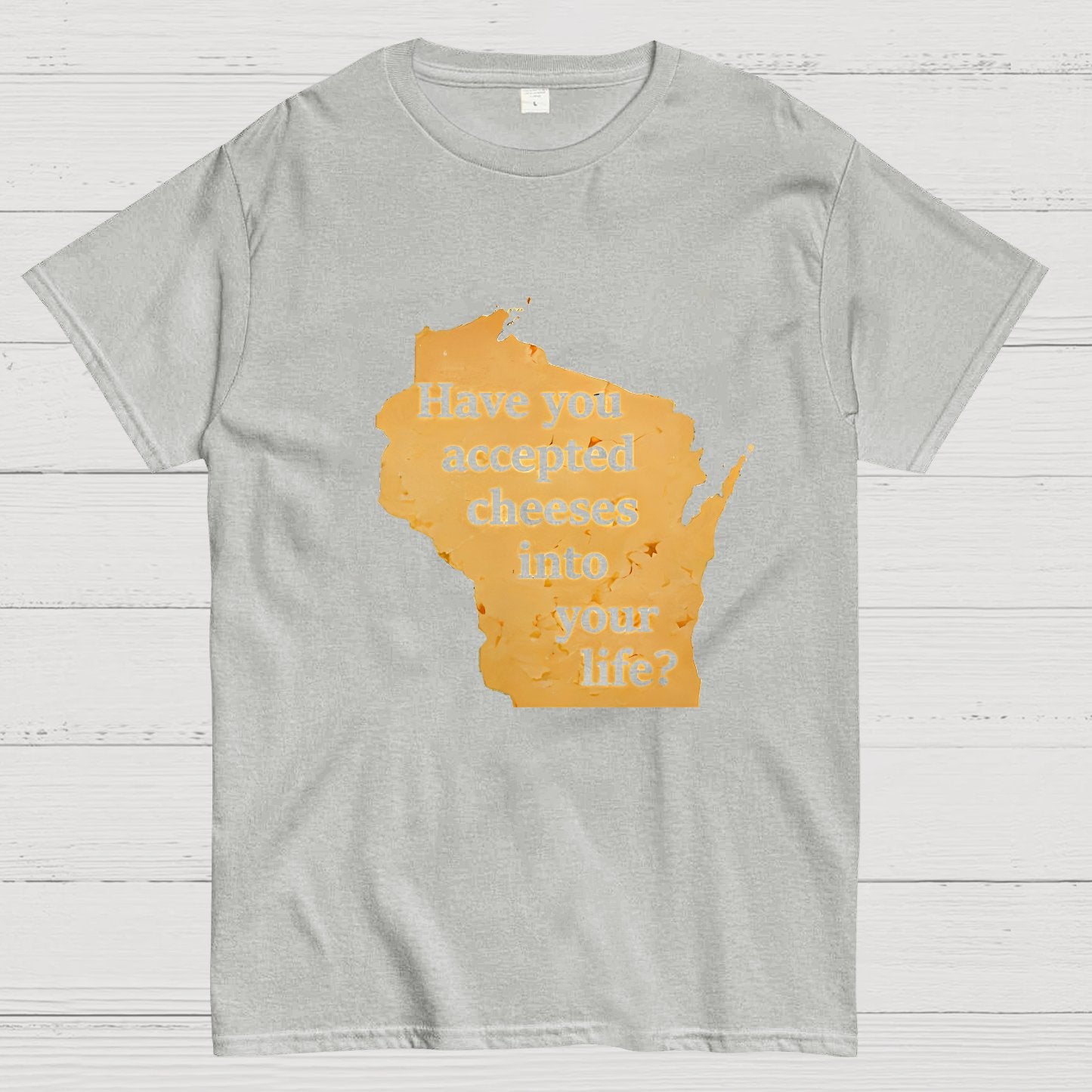 Wisconsin Cheese Pun Geeky T-Shirt