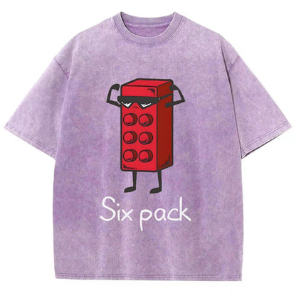 Six Pack Vintage Distressed T-shirt
