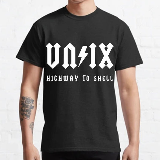 Highway to shell Geeky T-Shirt