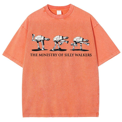 The Ministry Of Silly Walkers Vintage Distressed T-shirt