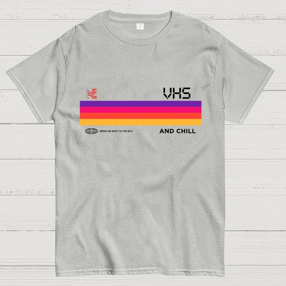 Vhs And Chill Geek T-Shirt