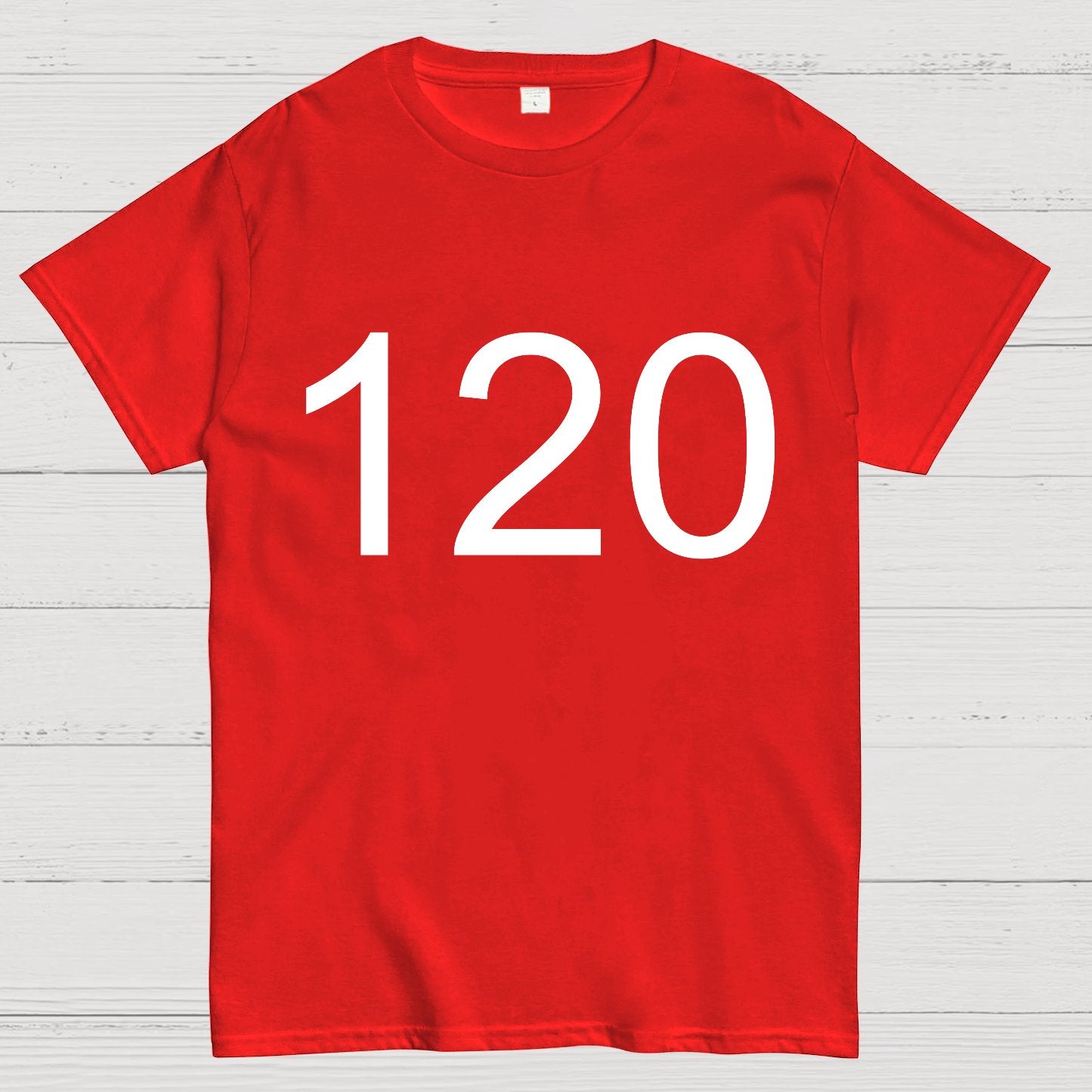 Number 120 Game Movie Geek T-Shirt