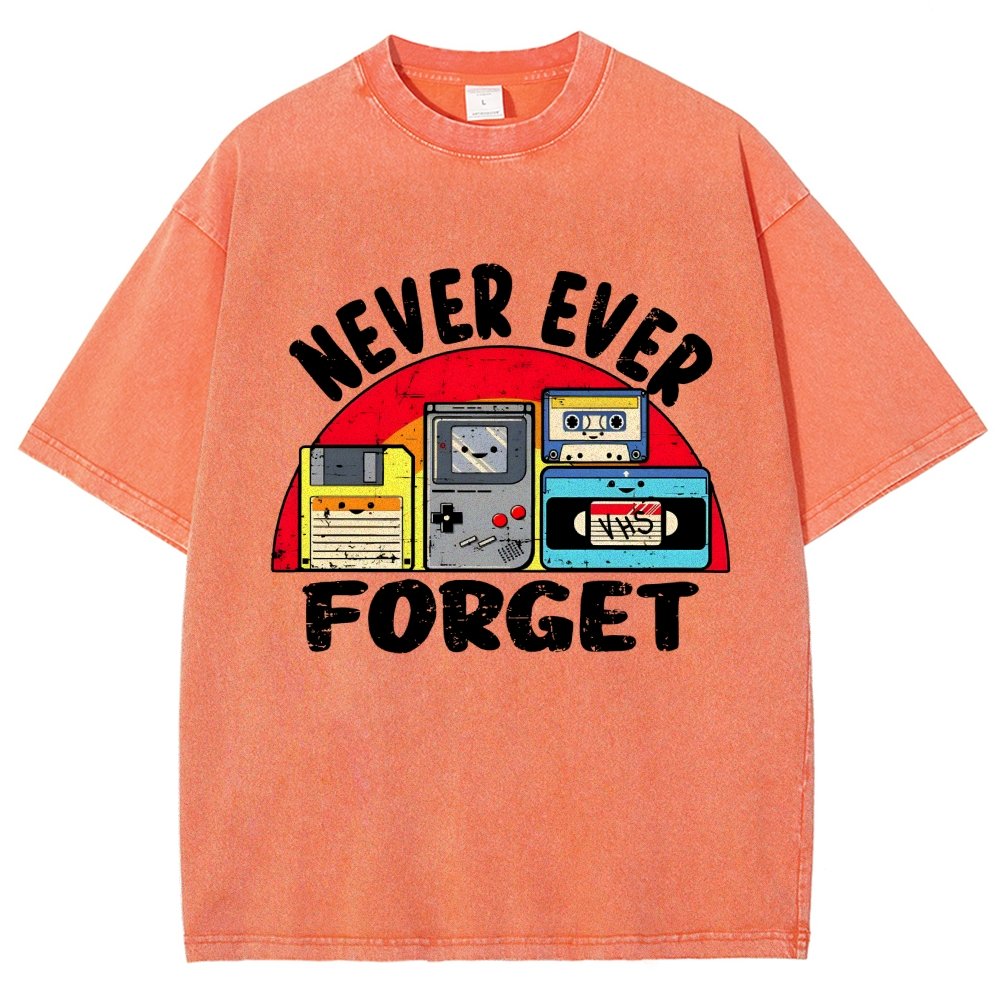 Never Forget Vintage Distressed T-shirt