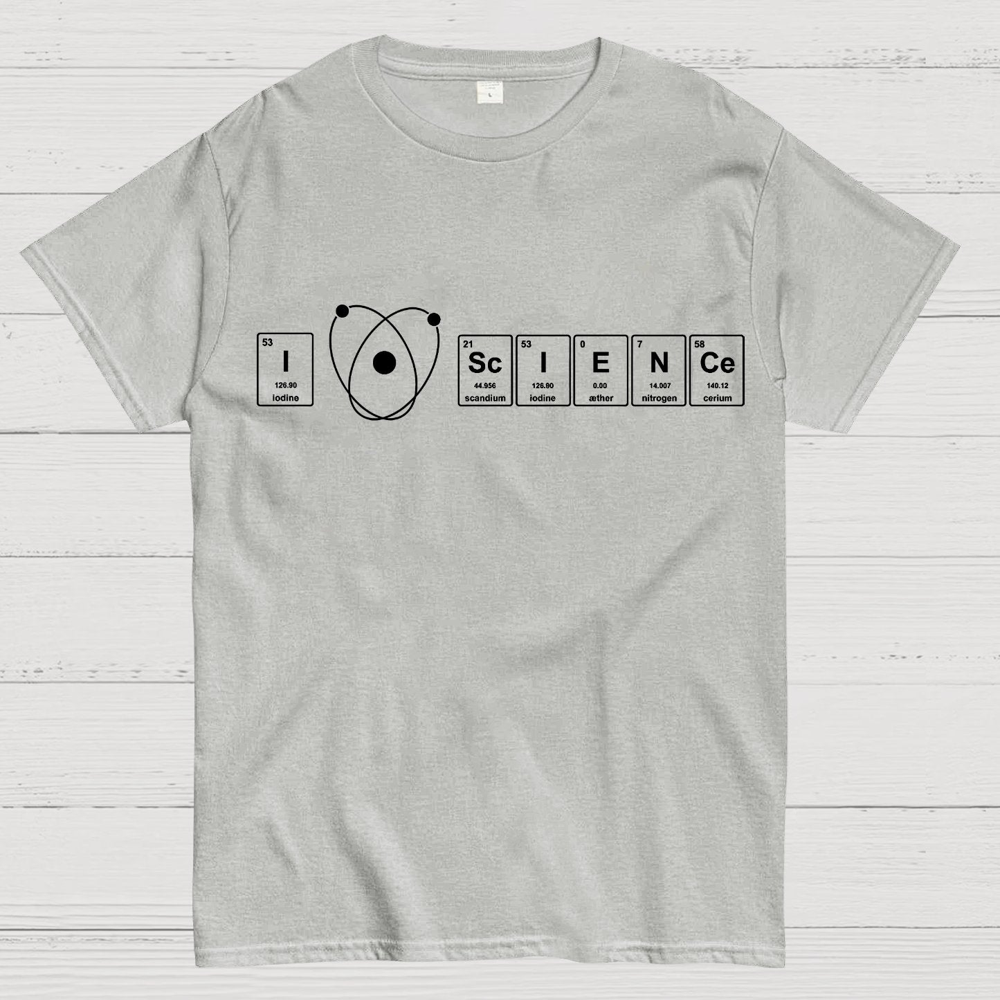 I Love Science Geeky T-Shirt